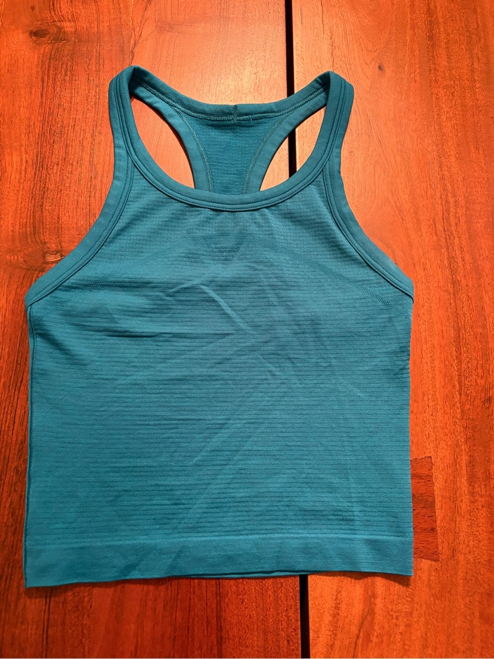 lululemon athletica Teal Racerback Tank size 2